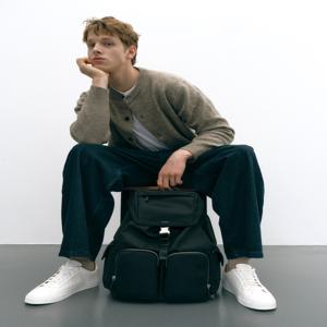 액세서리 남성 JUBA5F922BK [주문폭주][ESSEN] 에쎈 블랙 나일론 백팩