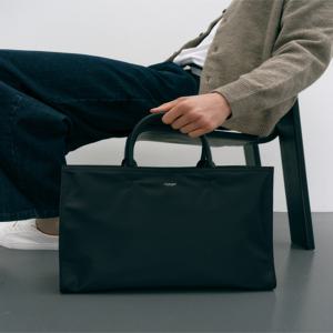 액세서리 남성 JUBA5F942BK [삭형콜라보][ROGAN] 로건 블랙 나일론 심플 토트백