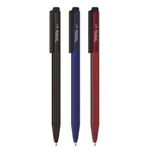 트리피스볼펜 0.7 청 1자루 모나미