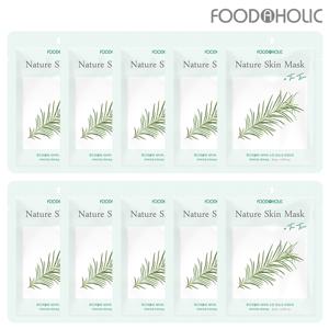 (10매)푸드어홀릭 네이처스킨 티트리 마스크팩