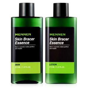 스킨브레이서 남성화장품 에센스 남성스킨로션 화장품세트 스킨+로션 215ml 2개