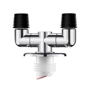 세탁기 배수구트랩 2구 세탁기트랩 하수구덮개 싱크대 화장실 겸용 배수구 연결캡 하수구 벌레 냄새 차단