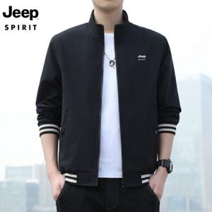 지프 JEEP SPIRIT  남자 봄 가을 간절기 바람막이 집업 자켓 항공점퍼