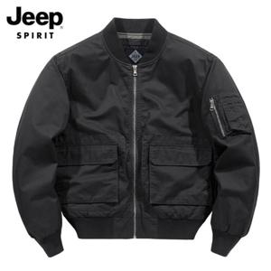 JEEP SPIRIT 가을 남성 자켓 코트 코튼 작업복 캐주얼 야구 재킷