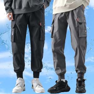 남자 가을 카고 조거 팬츠 작업복 건빵 바지 스판 밴딩 등산복 배달 시즌 할인 중