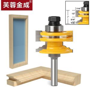 8 손잡이 가역도어 창문 톱니 커터 목공 밀링 커터 캐비닛 도어 커터 유리 도어 창문 커터 목공 조각 커터