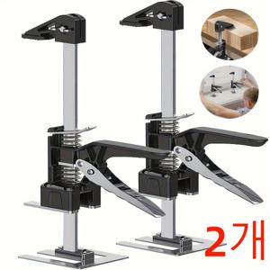 휴대용 높이 조절 타일 리프트 핸드 자키 서포트암 리프팅 클램프 고정기 가구리프트