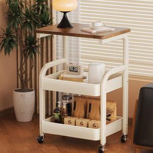 타리홈스 이동식 트롤리 3단 철제 다용도 선반