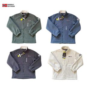 노르웨이아웃도어 양기모 도톰 남자 가을겨울  새로운 스타일의 집업 후리스 086-3