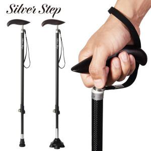 (실속있는 효도상품) 실버스텝 카본 지팡이 CB101 워킹 스틱 1발+4발 노인 어르신용 의료용 환자용 보행