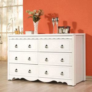 화이트 3단와이드서랍장 / 수납장 옷 틈새 서랍장 화장대 1200