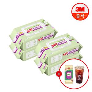 3M표준형 베이직 물걸레청소포 더블액션30매X4팩+ PET 정전기 청소포 24매