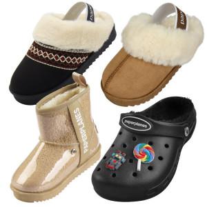 (10%쿠폰) 아동 워커 부츠 털 슬리퍼 털신 키즈 어린이 패딩 주니어 방한 신발 여아 방한화 초등 유아