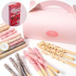 달콤 수제 막대과자 만들기 키트 DIY 세트 선물 (빼빼로+스틱+케이스+데코)
