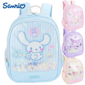 산리오 정품 캐릭터 초등학생 책가방 백팩 반짝이 쿠로미 시나모롤 마이멜로디 키티 가방 신학기 선물
