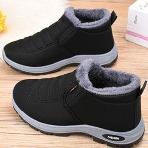 패딩 방한화 남녀공용 방한슈즈 겨울 털 보온 신발