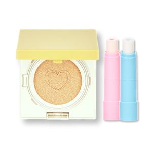 프롬키즈 블링듀오 세트 쿠션+립밤 유아 어린이 초등 화장놀이 뷰티 메이크업 선물 환절기 선케어 특가