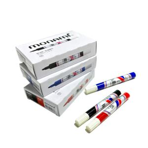 모나미 유성매직  1타 12자루 흑청적 선택  /다용도 사무 문구용 굵은글씨펜  염가판매 당일배송