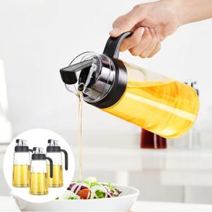 자동개폐 오일병 내열유리 기름병 세척하기쉬운 유리 양념병 소스병 참기름병