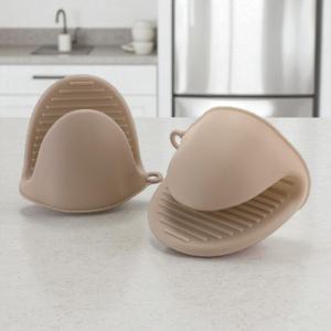 디와이컴퍼니 오븐 실리콘 주방 방열 요리 니트릴 절연 장갑 2p