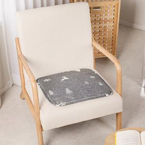 한일의료기 전기방석 1인용 쇼파 의자 사무실 온열방석 45x45