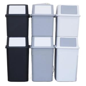 J2K 재활용 분리수거함 가정용 대형 쓰레기통 60L