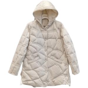 가을 겨울 여자 오리털 후드 롱패딩 경량 여성 덕다운 숏패딩 코트