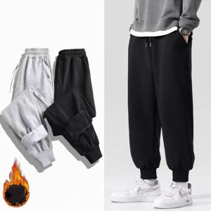 1+1 남성 기모 조거팬츠 겨울 트레이닝 추리닝 바지 1+1 행사 중