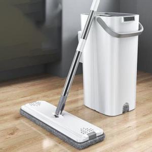 2in1 회전식 물걸레 청소기 자동탈수 버킷세트 (청소통+본품+패드 3장)