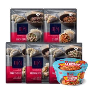 더미식 육즙교자만두 350g X8봉지 골라담기 +용가리 불비빔면 컵(소비기한: 2026-01-06) 세트구성