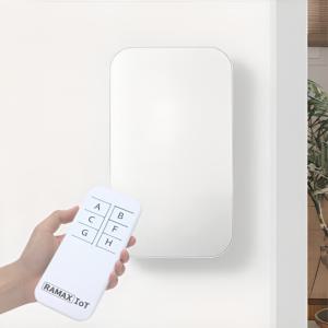 (리모콘포함 특가) 라맥스 리모컨스위치 누워서불끄기 무선 1구 +IR리모컨 포함 세트