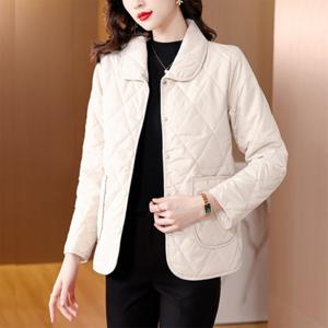 봄자켓 잠바 아우터 바람막이 자켓 경량 가디건 봄옷 여성용 점퍼 출근룩 어머니 옷 간편한 퀄팅