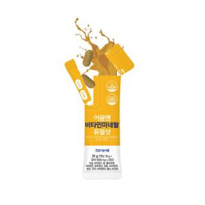 (본사직영) 이뮨엔비타민미네랄듀얼샷 (정제500mg2정+액상30g) x 14포 인삼농축액+12종(비타민+미네랄)