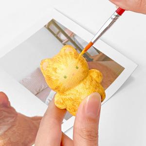 고양이 피큐어 키링만들기 색칠하기 학교 수업 8개세트