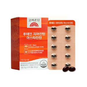 고려은단 루테인 지아잔틴 아스타잔틴 60캡슐 X 1개 (2개월분) 쇼핑백 포함
