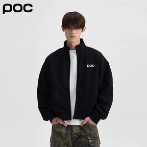 (POC)솔리드 집업 하이넥 가디건 오버사이즈 패션후드 남POC