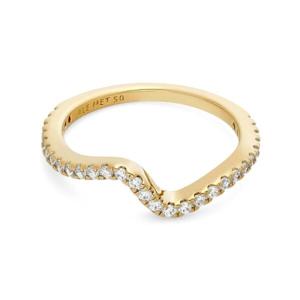 판 도 라 타임리스 스파클링 웨이브 샤인 반지 162539C01 162539C01