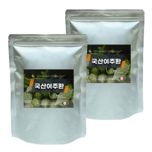 국내산 여주환 지퍼백 500g 2개 / 국산 여주 분말 추출물 건강환