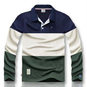 남성 긴소매/남성용 크렌스 빅사이즈 긴팔 카라티