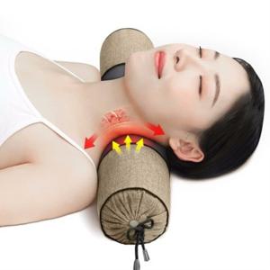 거북목 메밀 경추 목 베개 수면 보조 원형