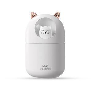 300ml 미니 가습기 필터5개포함 LED 무드등 소형가습기 A205