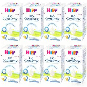 힙분유 HIPP 콤비오틱 2단계 무전분 600g 8개