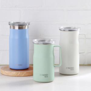 1+1 스텐락 아르떼 스텐물병 3종 리버블루/에져민트/크림화이트