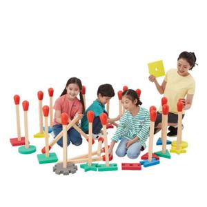 아이소파 유아체육교구 대형성냥블럭놀이세트