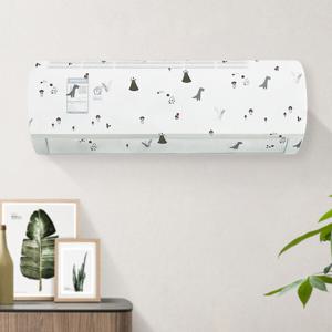 1+1 벽걸이 에어컨커버 에어컨 보관 무풍 스판 덮개