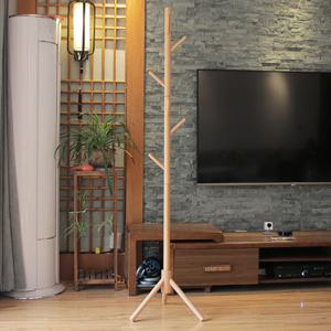 원목 스탠드 옷걸이 행거 옷 가방 모자 수납 공간활용 IY-Y71