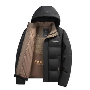 아로하스타일 후드 탈부착 방수 방한 안감 발열 코팅 도톰한 패딩 점퍼 PD4029 남자패딩