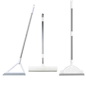 실리콘 빗자루 머리카락 미용실 화장실 쓰리잘비 미니 빗자루 털 물기 헤드 회전애완동물 학교  무료배송