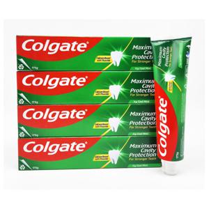 콜게이트 플루오라이드 투스페이스트 아이씨 쿨민트 175g x 4개 고불소 잇몸 시린이 충치 colgate 치약