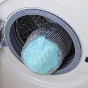 살림살림 극세사 셔닐 클린 신발 원통형 세탁망